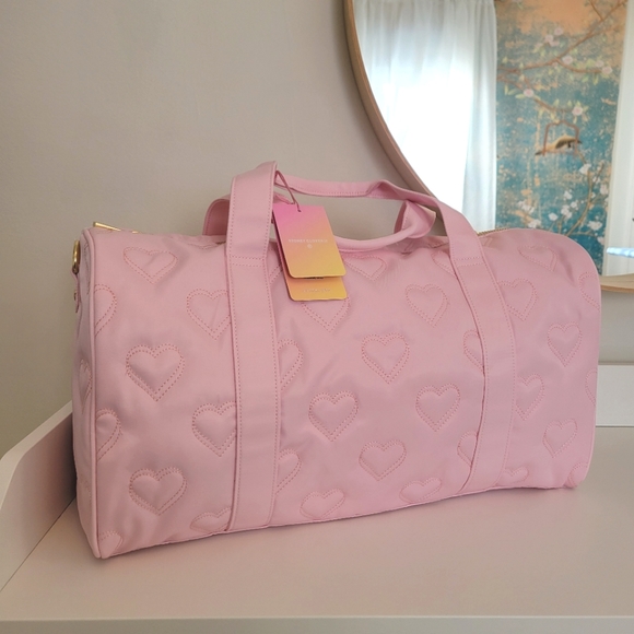 Stoney Clover Lane Bags Stoney Clover X Target Pink Heart Duffle Bag Poshmark
